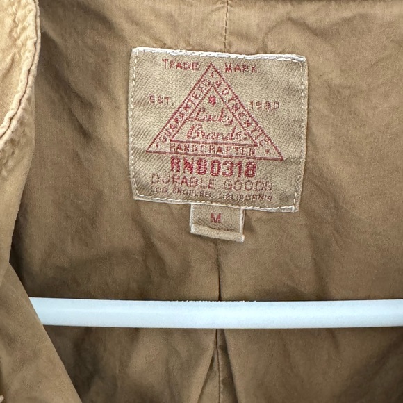 Lucky Brand Tan Utility Jacket - Picture 2 of 3